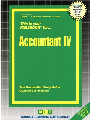 cover image of Accountant IV
